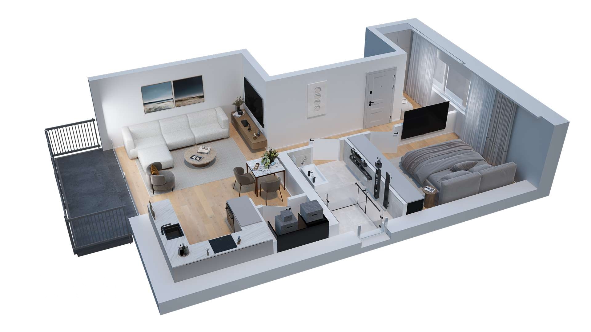 Haus 17a Obergeschoss